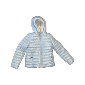 MICHAEL KORS Girl SZ 7/8 Kids Sherpa Lined Coat